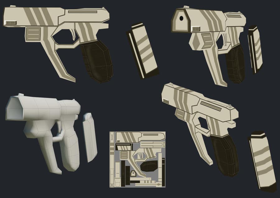 
                                                                                                                        Proposition n°                                            18
                                         du concours                                             Low Poly 3D Gun Modelling
                                        