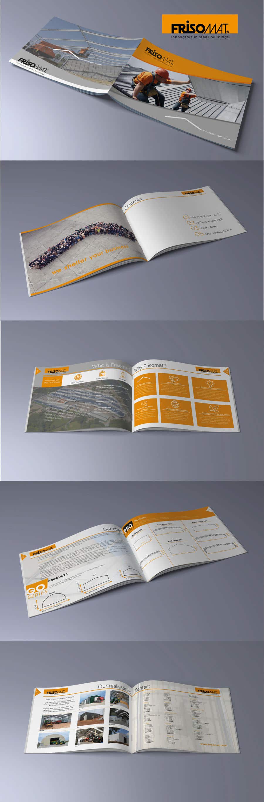 Kilpailutyö #28 kilpailussa                                                 Design a Corporate Brochure
                                            