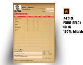 #21 for Design a student report template by moitbd