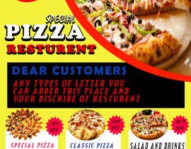 #32 para Design a Pizza Themed Self Mailer por mdabdullahnafiz