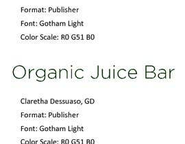 #82 for Catchy Name for a Organic Fresh Juice Bar by dessuaso