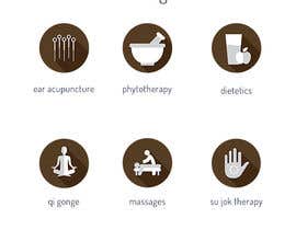 nº 2 pour Alternative medicine website icons par mnikhilnivas 