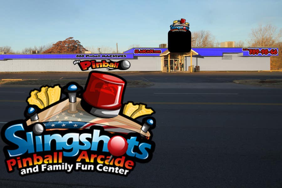 
                                                                                                                        Bài tham dự cuộc thi #                                            76
                                         cho                                             Logo Design for Slingshots Pinball Arcade and Family Fun Center
                                        