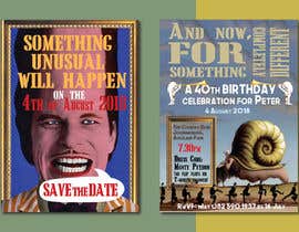 #15 para 40 Birthday invite - Monty Python de LaGogga