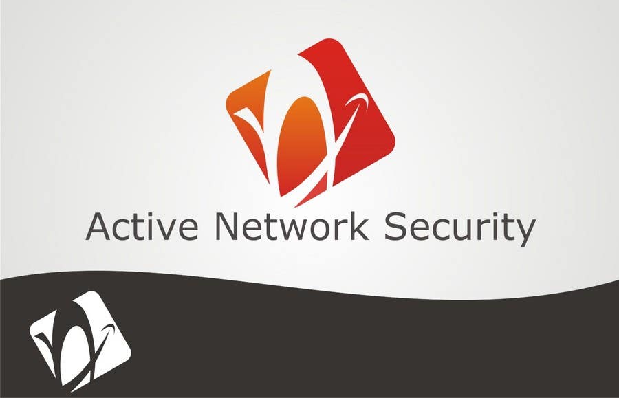 Natečajni vnos #3 za                                                 Logo Design for Active Network Security.com
                                            