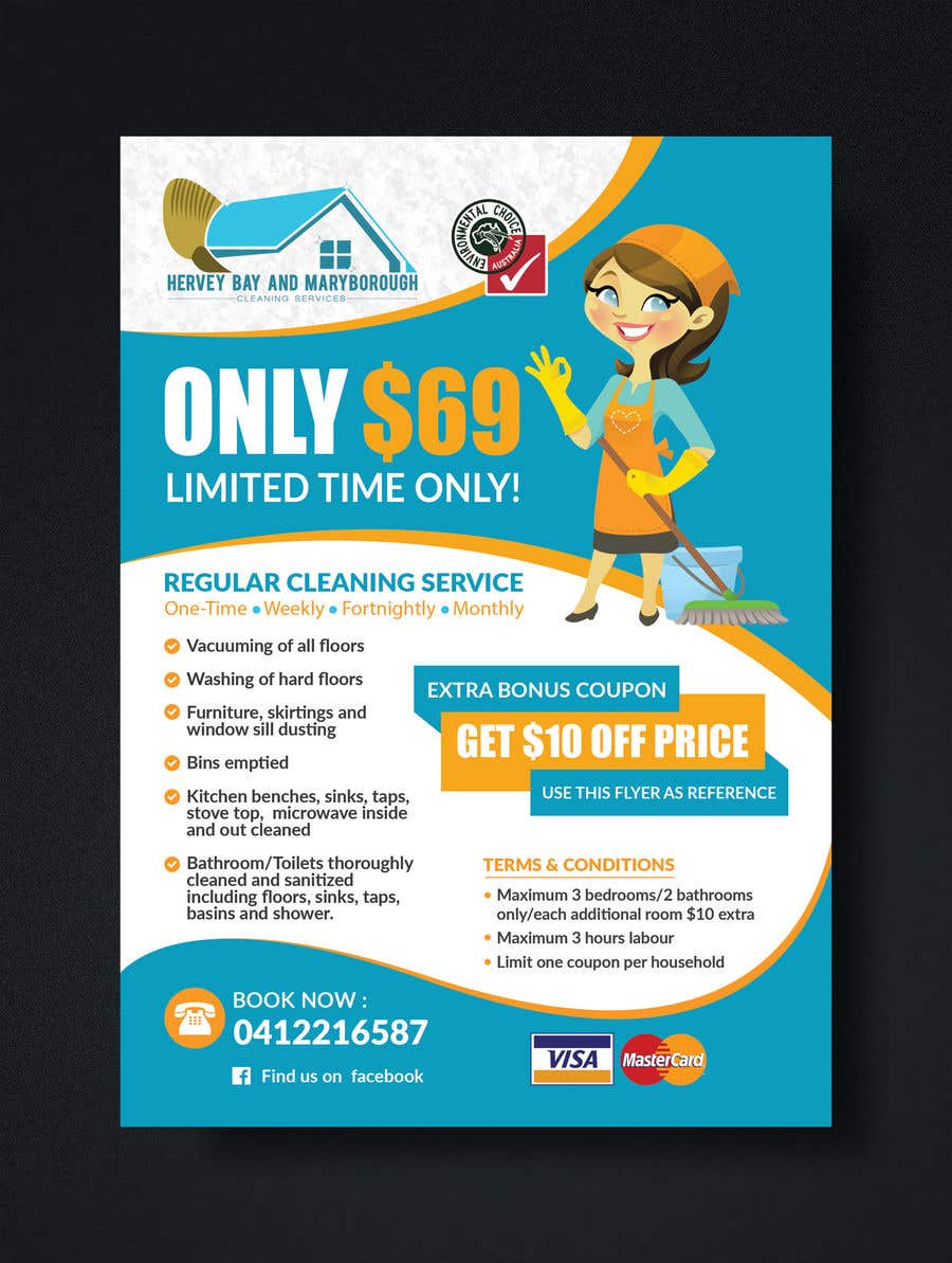 Contest Entry #36 for                                                 Special Flyer for cleaning service
                                            