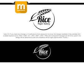 #75 for Restaurant Logo Design &quot;Rice Paper Eatery&quot; by Rajmonty