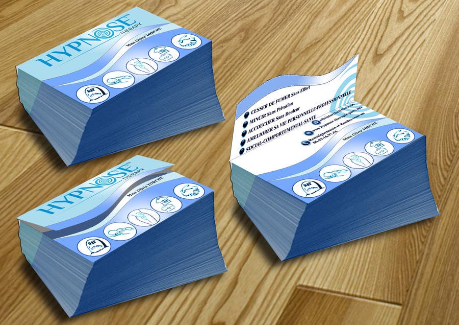Proposition n°129 du concours                                                 Business Card Design for HYPNOSIS
                                            