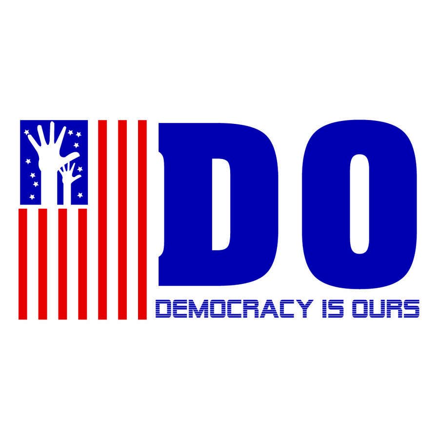 Wasilisho la Shindano #5 la                                                 Need a logo for a new political group: DO (Democracy is Ours)
                                            