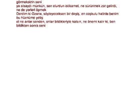 Číslo 2 pro uživatele Poem in Turkish od uživatele temper114