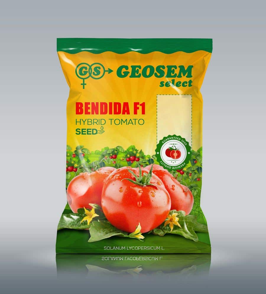 Wasilisho la Shindano #43 la                                                 Design a design for a package for vegetable seeds
                                            