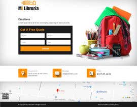 #7 for Mockup landing page for school supplies by yasirmehmood490