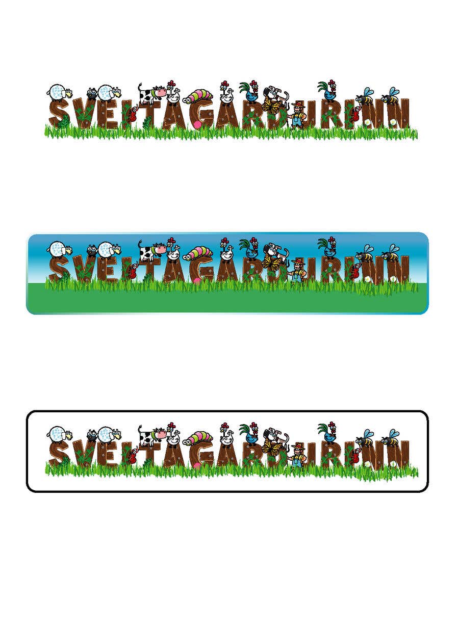 Participación en el concurso Nro.28 para                                                 Design a Logo for Sveitagarðurinn
                                            