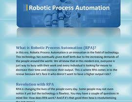 #4 Write an Article about Robotics Process Automation részére Tayyabhassan04 által