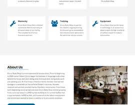 #57 para Design a Website Mockup for Automobile Body Shop de MikeAscendancy