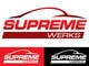 Miniatyrbilde av konkurransebidrag #90 i                                                     Logo Design for Supreme Werks (eCommerce Automotive Store)
                                                