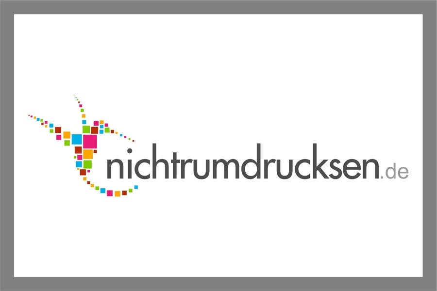 Participación en el concurso Nro.66 para                                                 Logo Design for nichtrumdrucksen.de
                                            