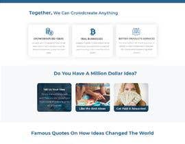#28 untuk Blockchain and Cryptocurrency IDEA Platform Website Landing Page oleh Baljeetsingh8551