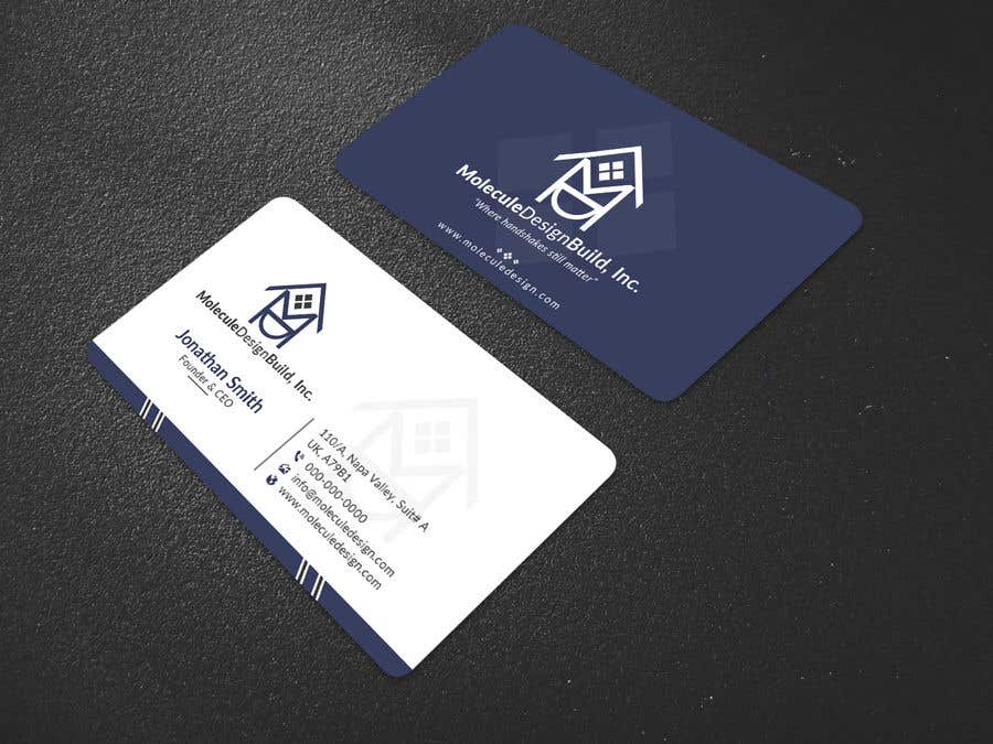 Contest Entry #40 for                                                 2 sided Business Card Layout & Logo
                                            