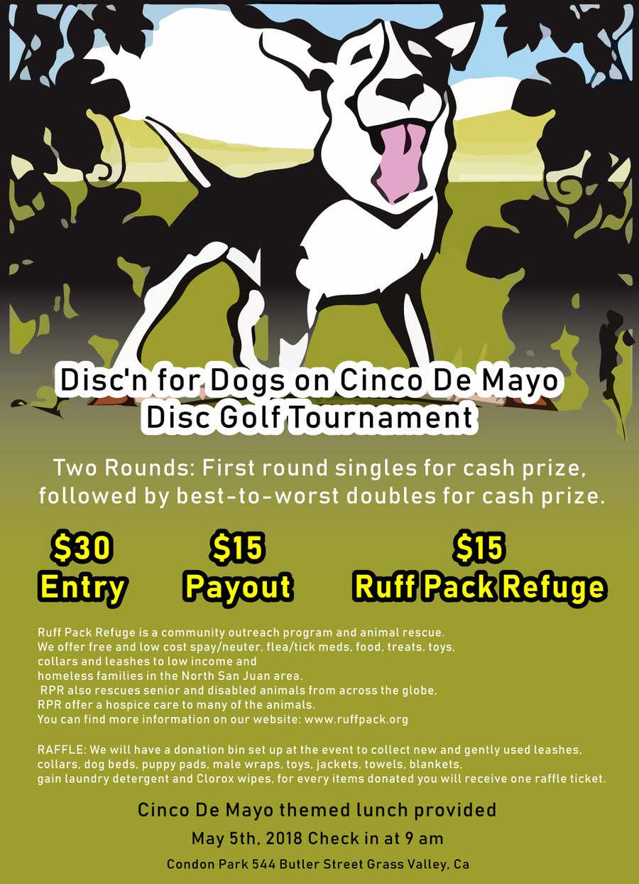Entri Kontes #7 untuk                                                Disc Golf Poster
                                            