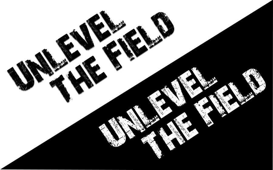 Konkurrenceindlæg #445 for                                                 UNLEVEL THE FIELD - Re-Do Graphic for Sports Company
                                            