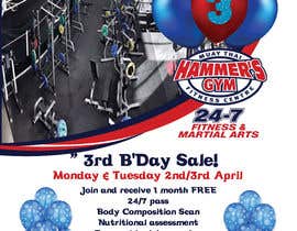 #22 per Hammer&#039;s Gym 3rd Birthday Sale da Shailaislam1234
