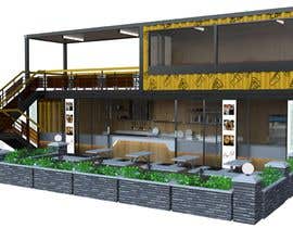 #53 for Container Restaurant Concept Design by anto2178