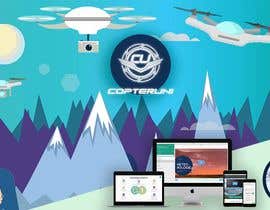 #84 for Design a Banner for a magazine&#039;s competition which is about the drone licence by Ahmedmmas