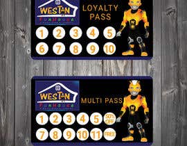#10 for Design and Print a 1) Loyalty Pass (Membership Pass) and 2) Multi Pass for a kids Indoor Playground facility av tanveermh