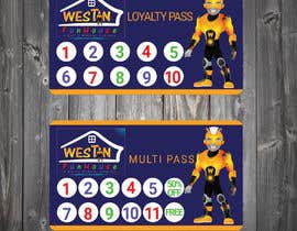 #11 for Design and Print a 1) Loyalty Pass (Membership Pass) and 2) Multi Pass for a kids Indoor Playground facility av tanveermh