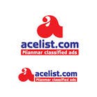 Graphic Design Inscrição do Concurso Nº44 para company logo icon with acelist.com and Myanmar classifieds ads text
