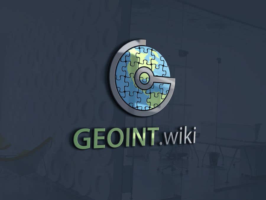 Proposition n°378 du concours                                                 Wiki-style Logo (GEOINT)
                                            