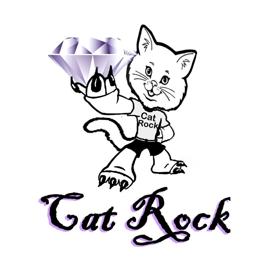 Penyertaan Peraduan #51 untuk                                                 Logo Design for cat rock
                                            