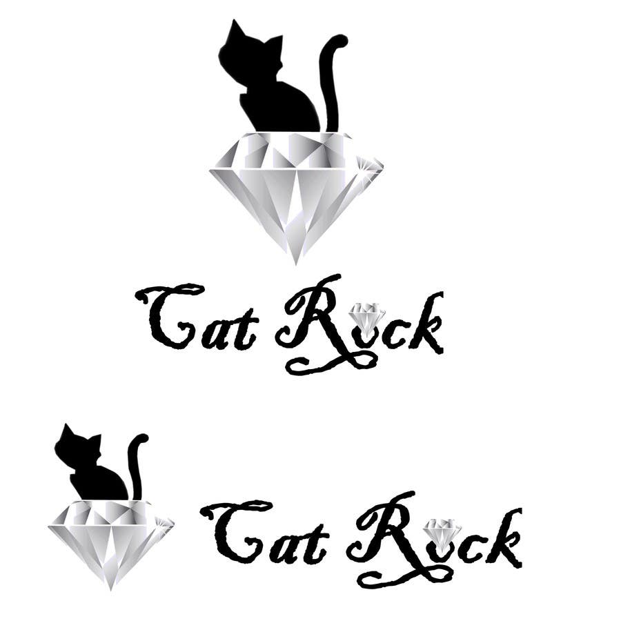 Penyertaan Peraduan #55 untuk                                                 Logo Design for cat rock
                                            