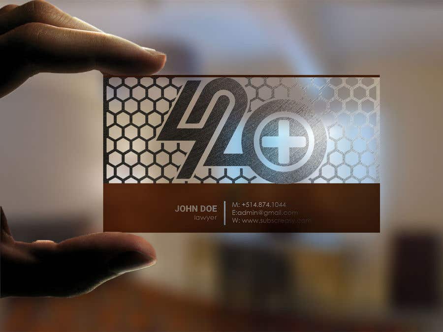 Contest Entry #18 for                                                 Design an Awesome Metal Business Card!
                                            