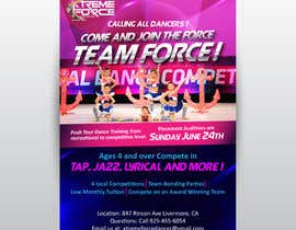#5 for Flier for Team Force Auditions by chloechoo27
