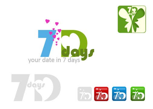 Participación en el concurso Nro.1319 para                                                 Logo Design for 7Ddays
                                            