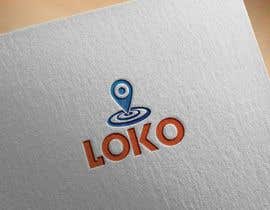 #30 untuk I need a logo designed for an app 
The app name is loko which means spot 
I need the logo to have a spot on map with the name loko,
Be creative oleh rrustom171