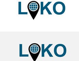 #20 untuk I need a logo designed for an app 
The app name is loko which means spot 
I need the logo to have a spot on map with the name loko,
Be creative oleh lija835416
