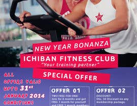 #8 for Design a Flyer for Gym - Japanese and New year theme af Amdkhan90