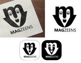#17 ， we want a modern looking logo for a ebook or e-reading website and app. The name would be MAGZEENS. Logo should give a glimpse of reading or bookstore. 来自 aymanhazeem