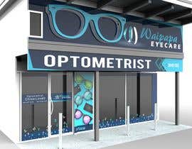 nº 118 pour Design Optometrist Shop Front par kervintuazon 