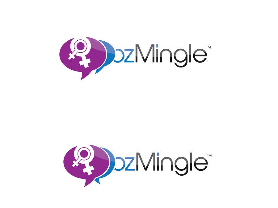 Intrarea #370 pentru concursul „                                                Logo Design for ozMingle
                                            ”