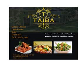#4 para Leaflet Design for Taiba Catering por azharbnx