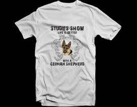 #37 para Design a German Shepherd T-Shirt por jpsam