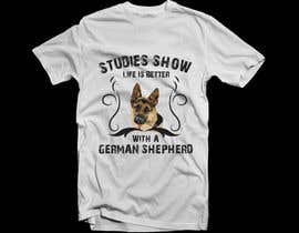 #40 para Design a German Shepherd T-Shirt por jpsam