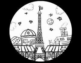 #6 для Simple  illustration - Hand drawn, sketch slyline of Paris від aah5a035f1565255