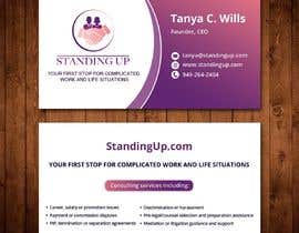 nº 291 pour Business Card Design for StandingUp.com par Nabila114 