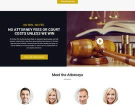 #43 for Design a Website Mockup for Personal Injury Law Firm by webmastersud