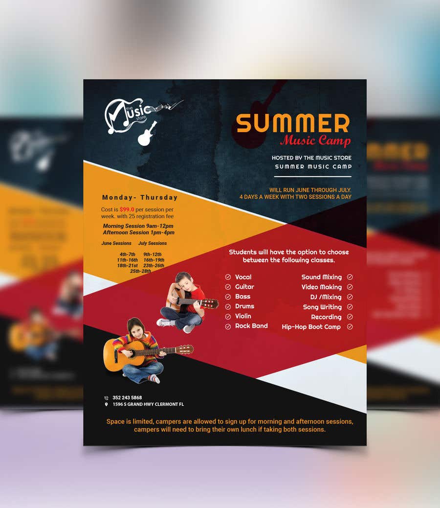 Contest Entry #101 for                                                 Design a Flyer
                                            